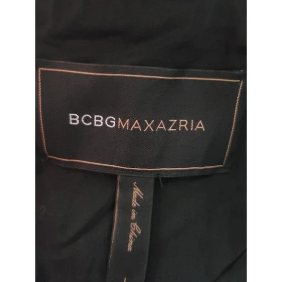 BCBG Maxazria Natalia Striped Blazer Women's Large Black & White Single Breasted - Picture 5 of 9